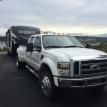 Delivery of new travel trailer to customer